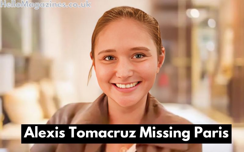 Alexis Tomacruz Missing Paris